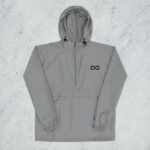 YOUR VITAL PACKABLE JACKET - SCARLET / GRAPHITE / GOLD / LIGHT BLUE (BLACK LOGO) - CHAMPION X CLINITY TALENT - Image 2