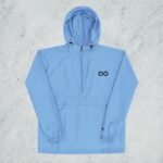 YOUR VITAL PACKABLE JACKET - SCARLET / GRAPHITE / GOLD / LIGHT BLUE (BLACK LOGO) - CHAMPION X CLINITY TALENT - Image 4