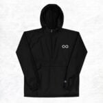 YOUR VITAL PACKABLE JACKET - ROYAL BLUE / BLACK / NAVY (WHITE LOGO) - CHAMPION X CLINITY TALENT