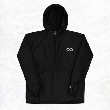 YOUR VITAL PACKABLE JACKET - ROYAL BLUE / BLACK / NAVY (WHITE LOGO) - CHAMPION X CLINITY TALENT