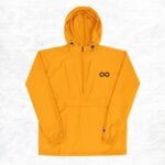 YOUR VITAL PACKABLE JACKET - SCARLET / GRAPHITE / GOLD / LIGHT BLUE (BLACK LOGO) - CHAMPION X CLINITY TALENT - Image 2
