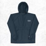YOUR VITAL PACKABLE JACKET - ROYAL BLUE / BLACK / NAVY (WHITE LOGO) - CHAMPION X CLINITY TALENT - Image 2