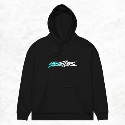 YOUR STREETCARE HOODIE RELAXED FIT - BLACK - STREETCARE (THE SOS COLLECTION, VOL 1)
