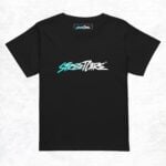 THE STREETCARE HIGH WAISTED T-SHIRT - BLACK - STREETCARE (THE SOS COLLECTION, VOL 1)